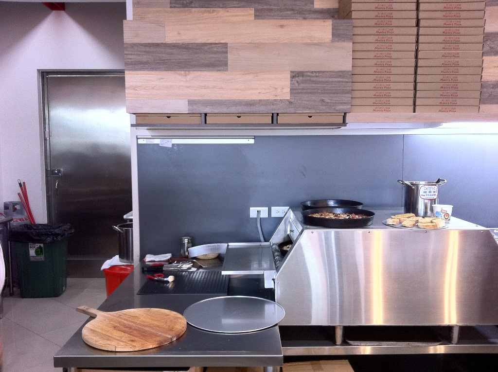 每次去中和一定要吃【馬力歐手工pizza】好香好香好香 食指大動！