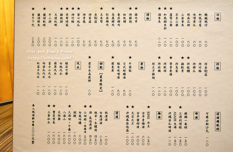 木庵居酒屋價格DSC_3929_副本