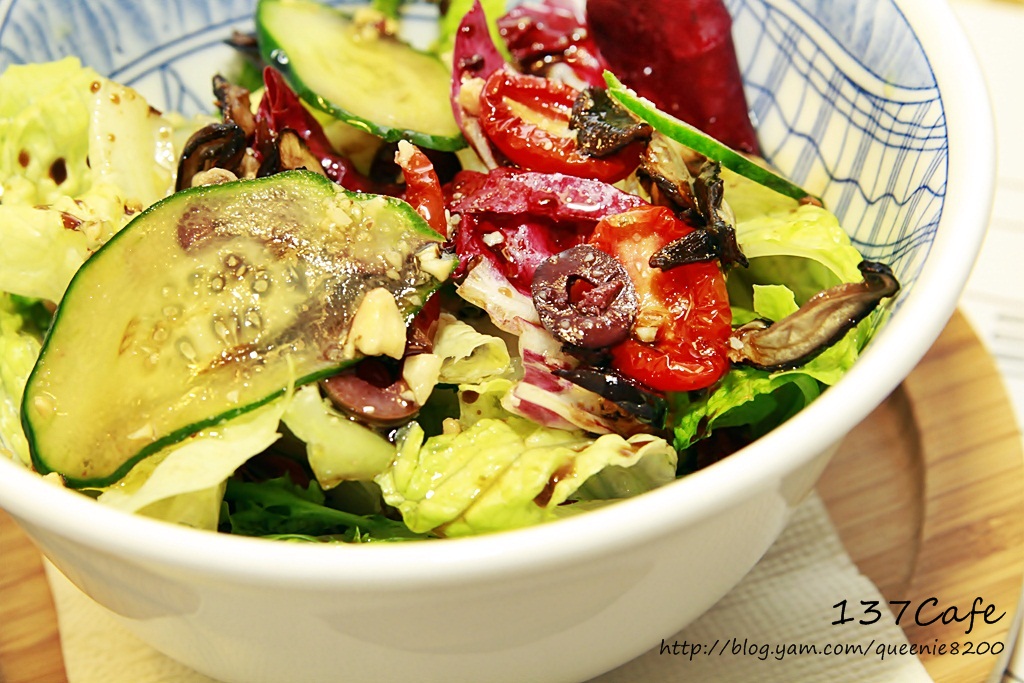 【台北】137Cafe。好特別的辣味腐乳櫻花蝦義大利麵