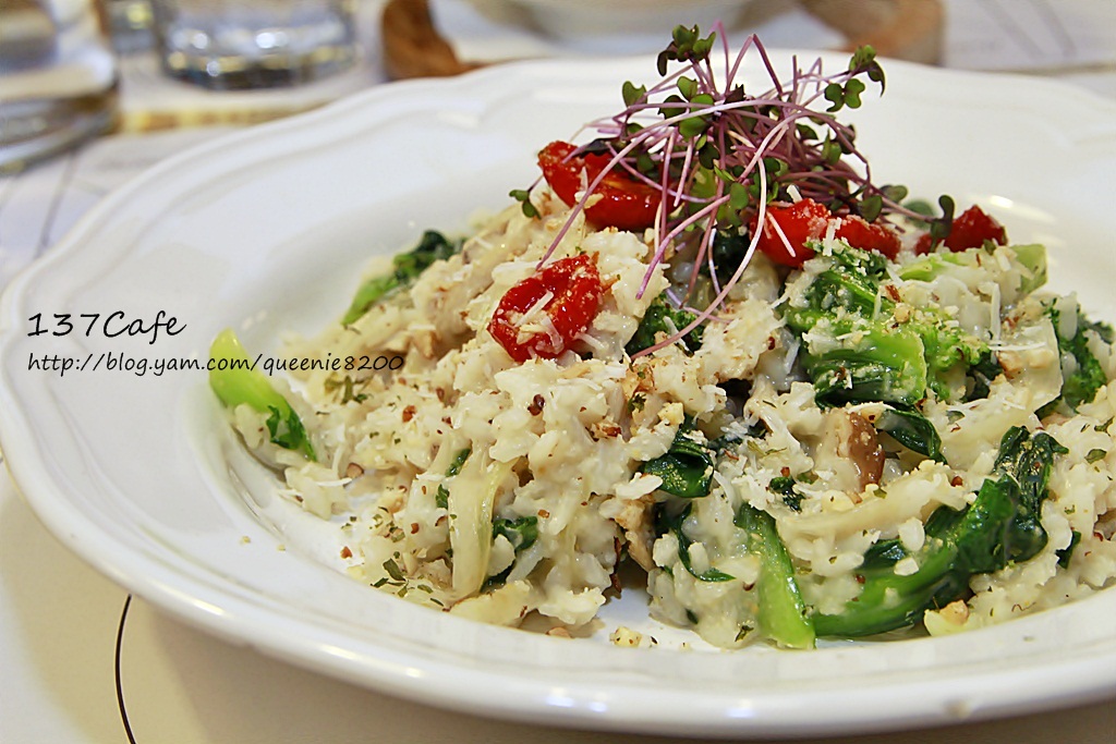 【台北】137Cafe。好特別的辣味腐乳櫻花蝦義大利麵