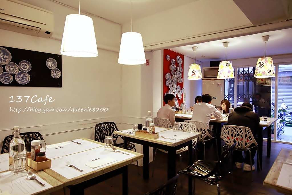 【台北】137Cafe。好特別的辣味腐乳櫻花蝦義大利麵