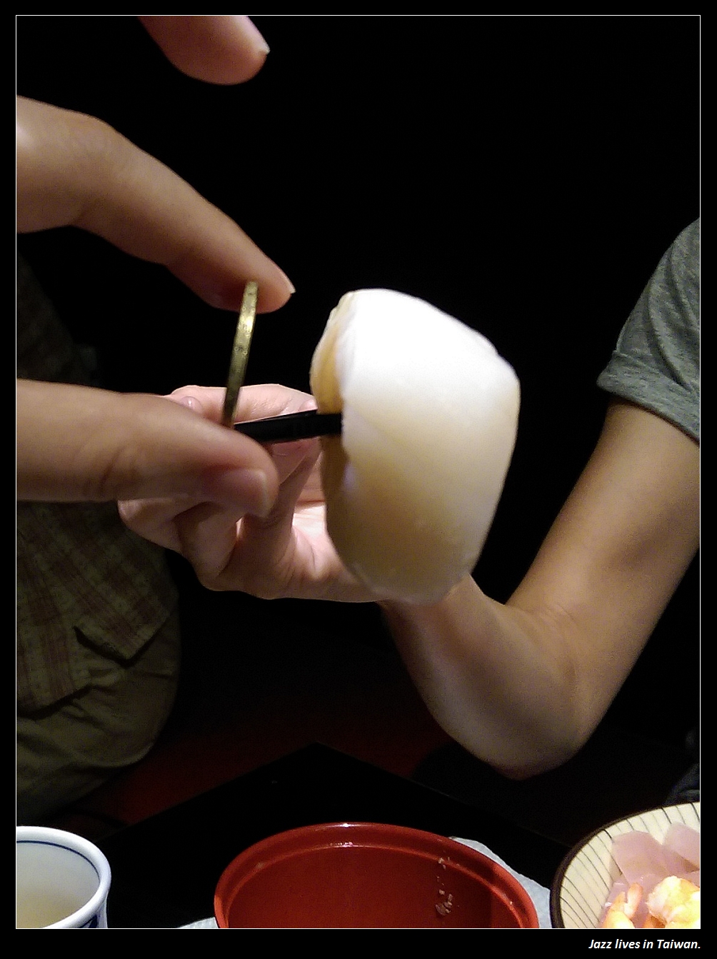 [玉丼] 好甜好大顆的干貝啊!