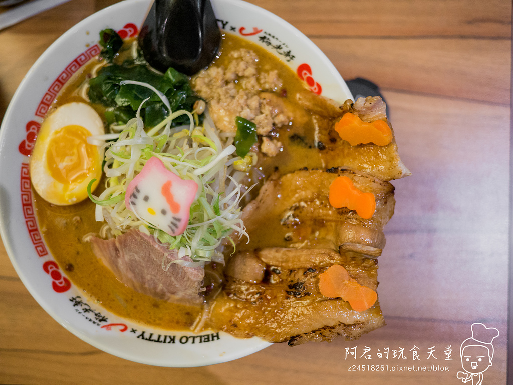 【台北】梅光軒　好可愛的冬季限定Hello Kitty拉麵