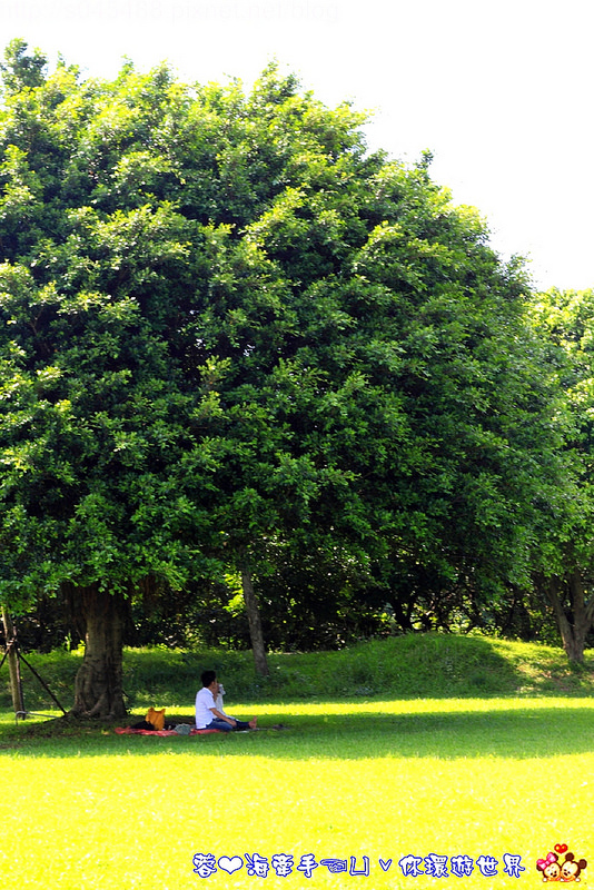【桃園▍親子旅遊】大溪埔頂公園ღ家裡附近的公園,宛如開機畫面般的風景