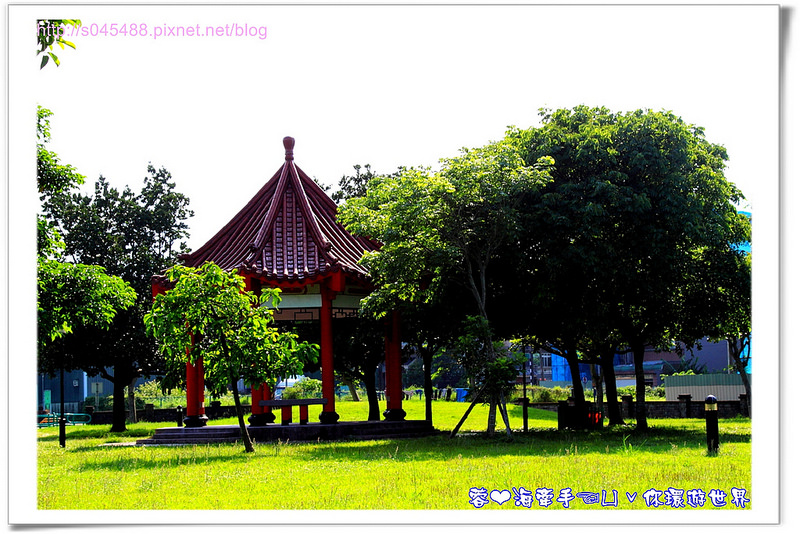 【桃園▍親子旅遊】大溪埔頂公園ღ家裡附近的公園,宛如開機畫面般的風景