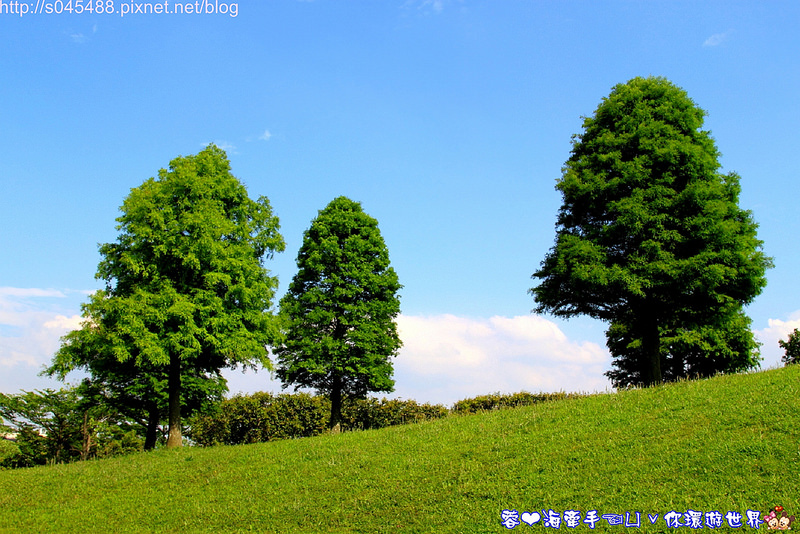 【桃園▍親子旅遊】大溪埔頂公園ღ家裡附近的公園,宛如開機畫面般的風景
