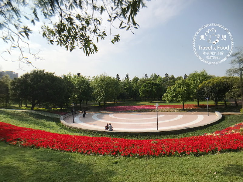 【遊】埔頂公園｜春天的花毯，歐式花園的浪漫，休閒的好去處 @魚兒 x 牽手明太子的「視」界旅行
