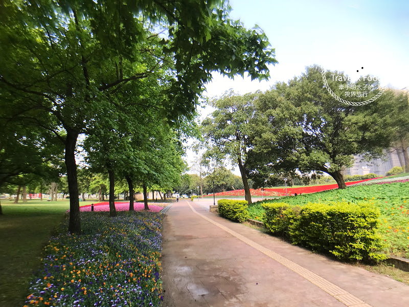 【遊】埔頂公園｜春天的花毯，歐式花園的浪漫，休閒的好去處 @魚兒 x 牽手明太子的「視」界旅行