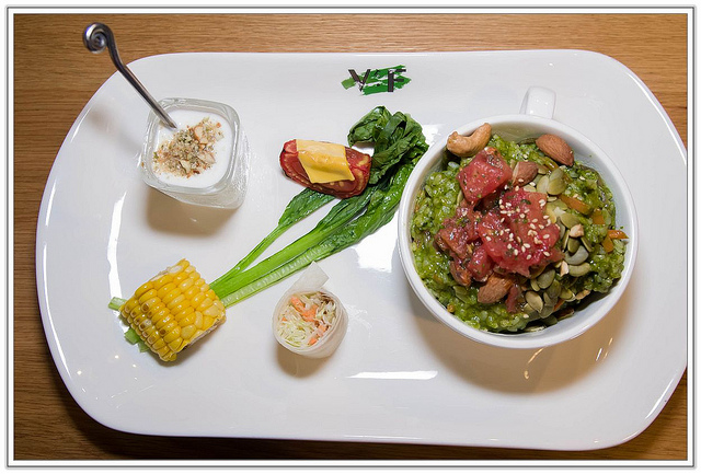 ╠台北食記╣品茗出食材真實味道 吃出健康的好料理-THE V:F 舞蔬弄果 蔬果創作料理