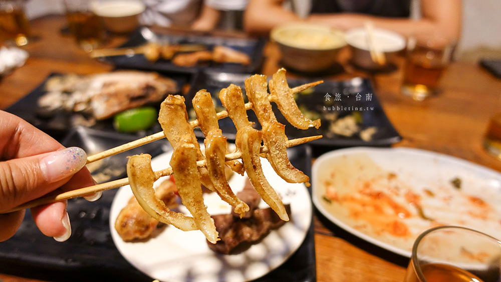[美食] 台南，老厝1933，好吃到要排隊的碳烤串燒 - 囧囧，食旅日常