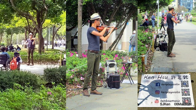 大安森林公園杜鵑花、繡球花與薰衣草花展(Rhododendron , Hydrangea & lavender flower exhibition at Daan Forest Park), Taipei, Taiwan, SJKen, Mar 1, 2021.