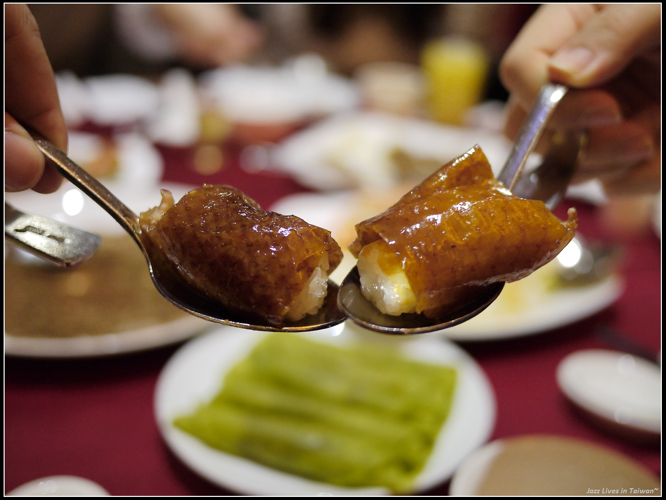 [蘭城晶英酒店-紅樓中餐廳] 霸王櫻桃鴨, 一鴨五吃, 烤鴨界的夢幻逸品