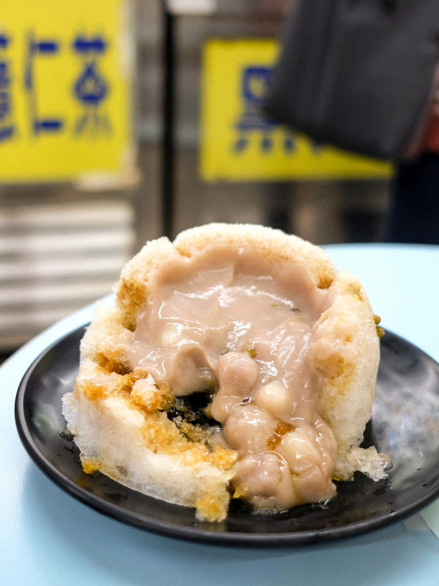 台北松山｜民生社區美食：蕭家牛雜湯、六順豆花芋泥火山