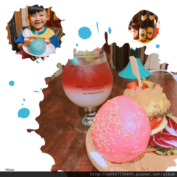 「台北大安區美食」『黑熊愛跳舞』六張犁新美式餐廳/粉紅漢堡/IG必打卡地點