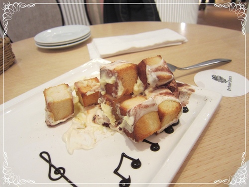 [食記] 跳舞香水(忠孝店)~法式金磚蜜糖吐司