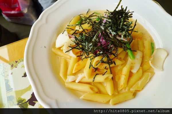 瑪琪朵義式廚房(峨嵋店)：台北-在口中彈跳明太子花枝奶油筆管麵.瑪琪朵義式廚房