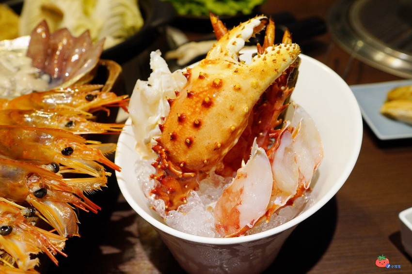 帝王蟹吃2隻就回本～手掌大天使蝦！50硬幣大干貝，品火鍋台北帝王蟹火鍋吃到飽推薦
