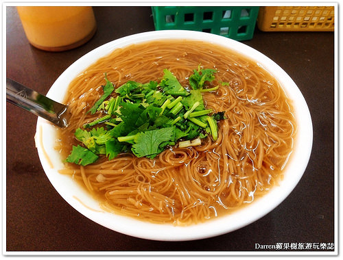 『桃園市麵線推薦』連記麵線大王●蚵仔+大腸+肉丁古早味麵線