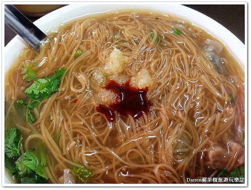 『桃園市麵線推薦』連記麵線大王●蚵仔+大腸+肉丁古早味麵線