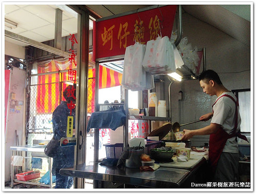 『桃園市麵線推薦』連記麵線大王●蚵仔+大腸+肉丁古早味麵線