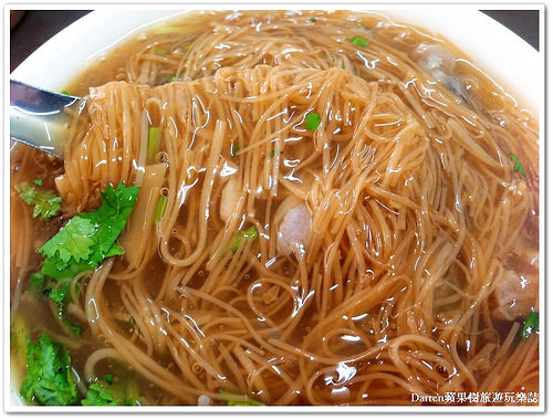『桃園市麵線推薦』連記麵線大王●蚵仔+大腸+肉丁古早味麵線