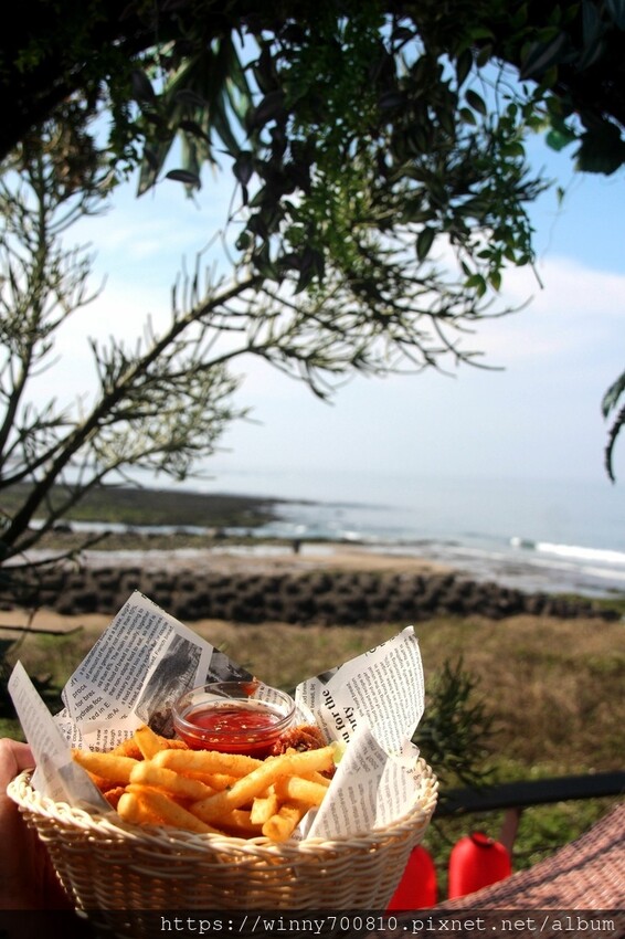 新北市三芝區淺水灣海景第一排~夕陽、海景、美食 一次滿足!❤️【看三小望海大】寵物友善餐廳