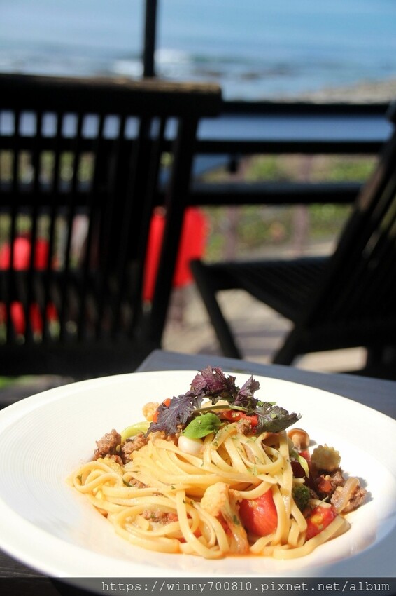 新北市三芝區淺水灣海景第一排~夕陽、海景、美食 一次滿足!❤️【看三小望海大】寵物友善餐廳