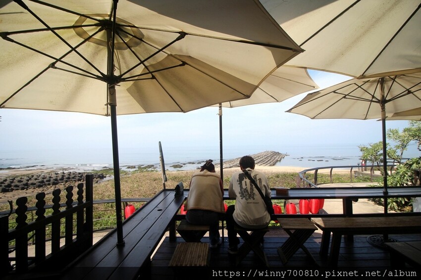 新北市三芝區淺水灣海景第一排~夕陽、海景、美食 一次滿足!❤️【看三小望海大】寵物友善餐廳