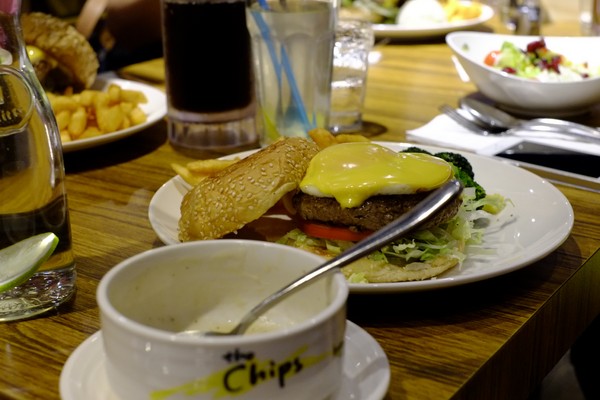 the Chips(光復店)：漢堡也蠻好吃的阿-the chips