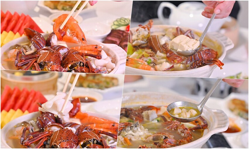 台中海鮮餐廳消費滿額送澎湃澳洲龍蝦海鮮鍋 澎湖新鮮直送海鮮網友好評推薦/阿利海鮮
