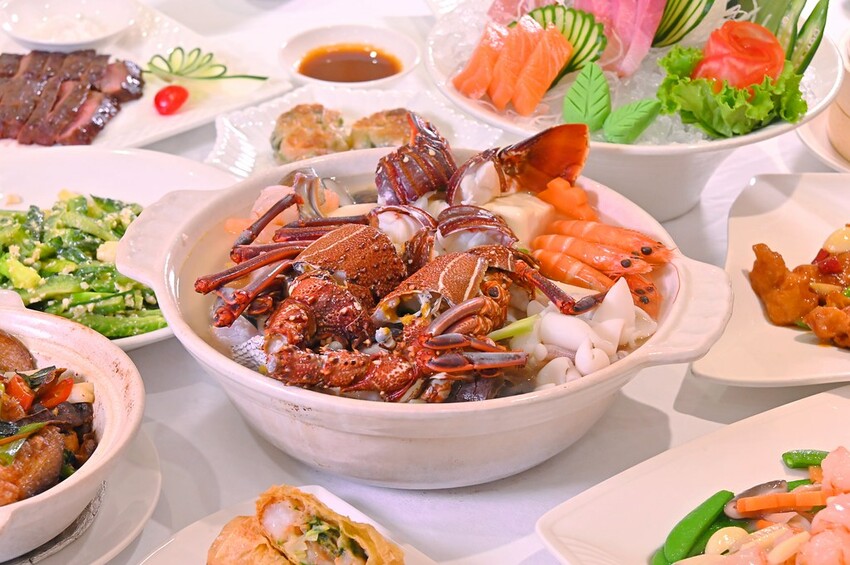 台中海鮮餐廳消費滿額送澎湃澳洲龍蝦海鮮鍋 澎湖新鮮直送海鮮網友好評推薦/阿利海鮮