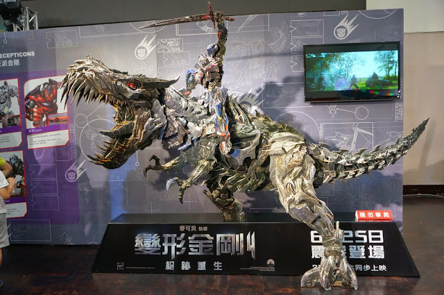 【展覽】2014變形金剛大展(台北場)。衝呀~鋼鎖!!