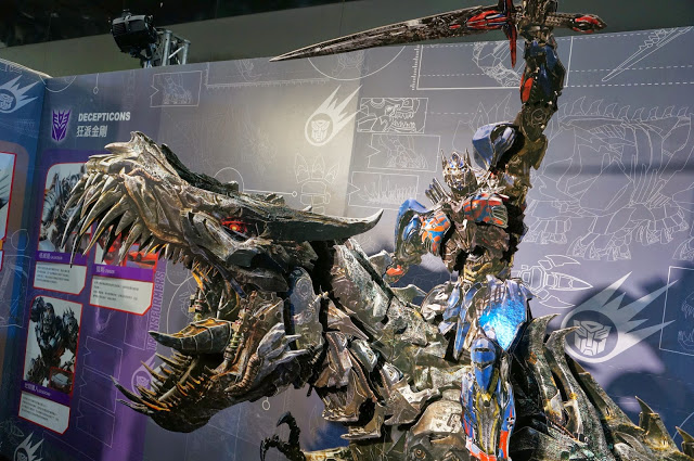 【展覽】2014變形金剛大展(台北場)。衝呀~鋼鎖!!