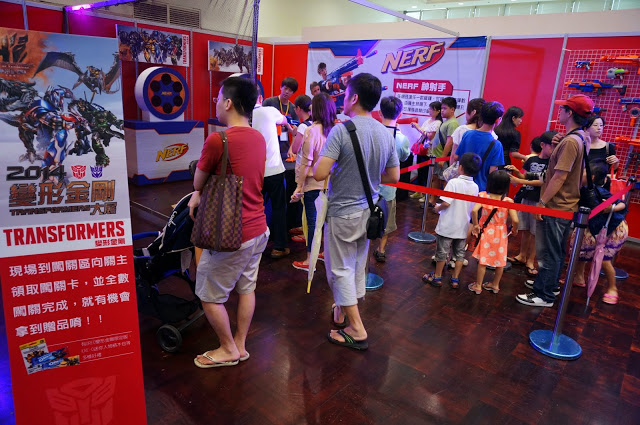 【展覽】2014變形金剛大展(台北場)。衝呀~鋼鎖!!