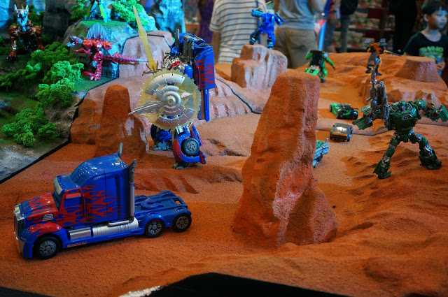 【展覽】2014變形金剛大展(台北場)。衝呀~鋼鎖!!