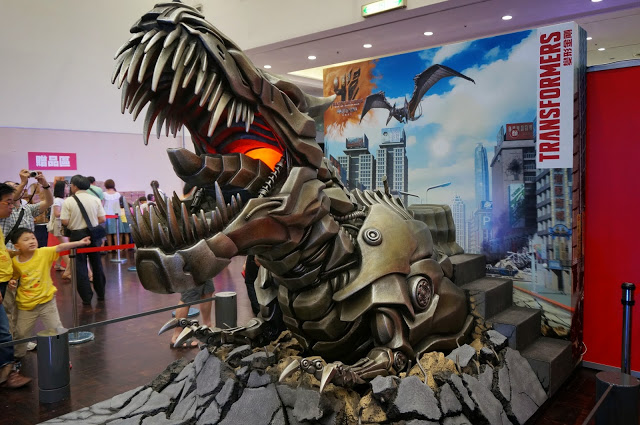 【展覽】2014變形金剛大展(台北場)。衝呀~鋼鎖!!