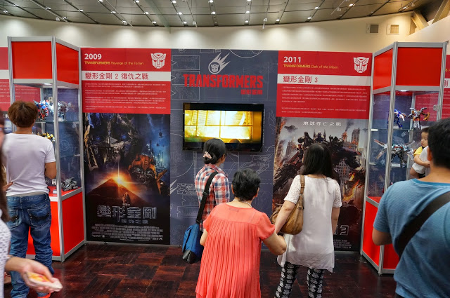 【展覽】2014變形金剛大展(台北場)。衝呀~鋼鎖!!