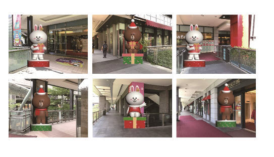 【台北活動】耶誕必拍超萌景點／2018新光三越信義新天地歡樂耶誕～17米高會飄雪耶誕禮物樹，還有萌萌的LINE FRIEND主題人物