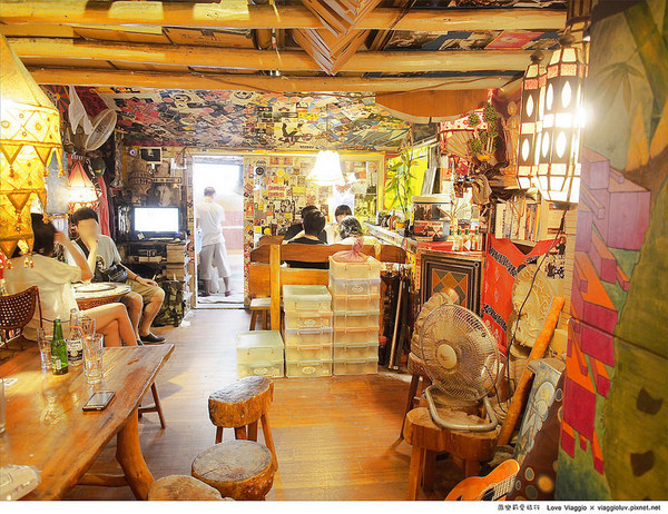 海屋Cafe：【新竹 Hsinchu】南寮漁港海屋CAFE 在漁港邊享用露天窯烤PIZZA和坦都烤雞