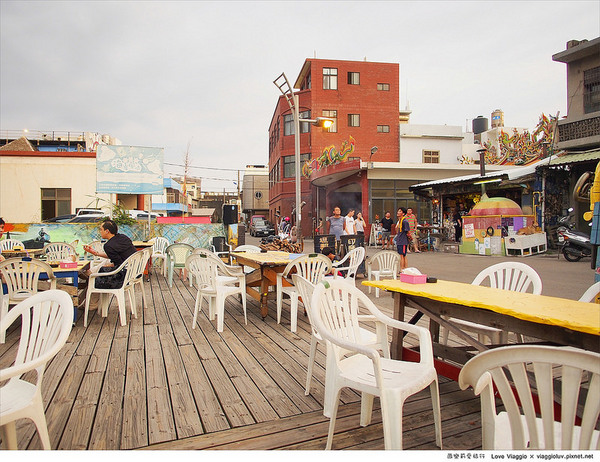 海屋Cafe：【新竹 Hsinchu】南寮漁港海屋CAFE 在漁港邊享用露天窯烤PIZZA和坦都烤雞