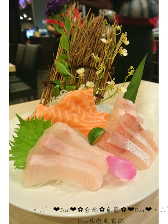 魚霸(內湖店)：【食記】oO。台北 內湖科學園區（內科） 魚霸 Fishbar   現在打卡送鮑魚，生魚片也是Double送哦～。o○。