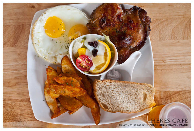 桃園│HERES CAFE 美式餐廳~豐足的全天候早午餐