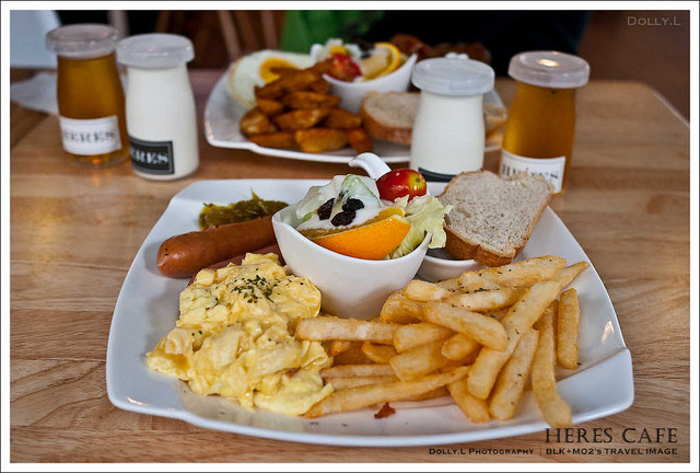 桃園│HERES CAFE 美式餐廳~豐足的全天候早午餐