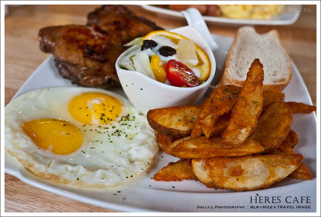 桃園│HERES CAFE 美式餐廳~豐足的全天候早午餐