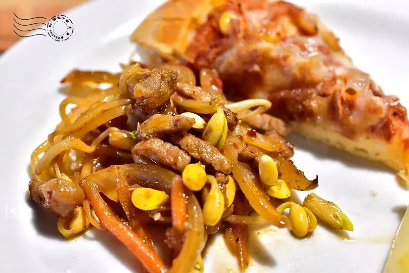 龐德羅莎:豆芽肉絲