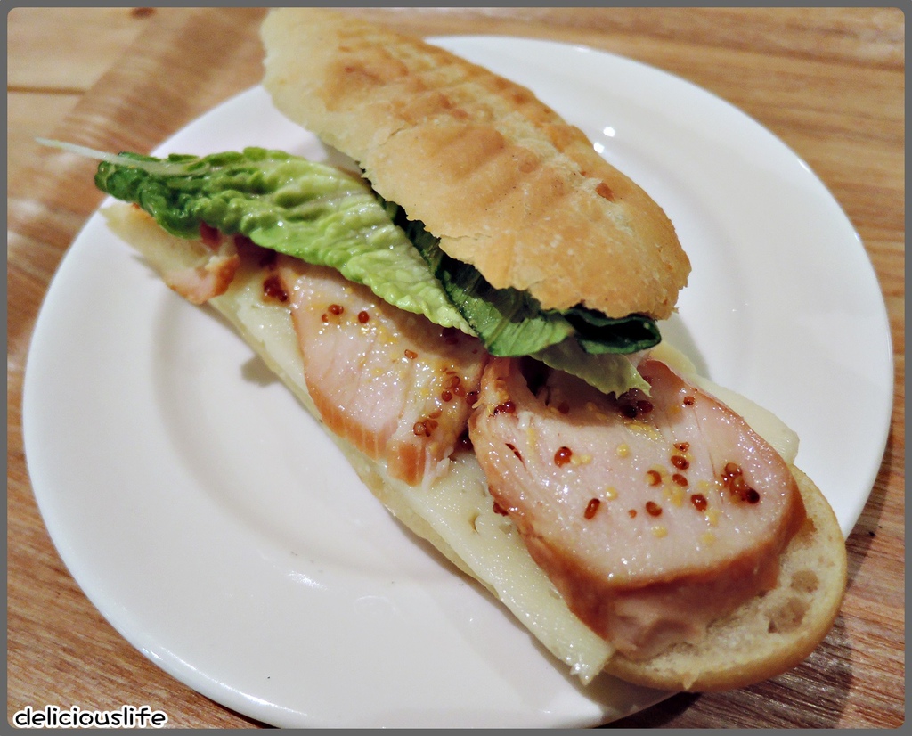 蜂蜜芥末籽起司Panini190-3