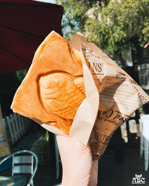 南投景點水社碼頭伊達邵碼頭美食小吃鯛魚燒