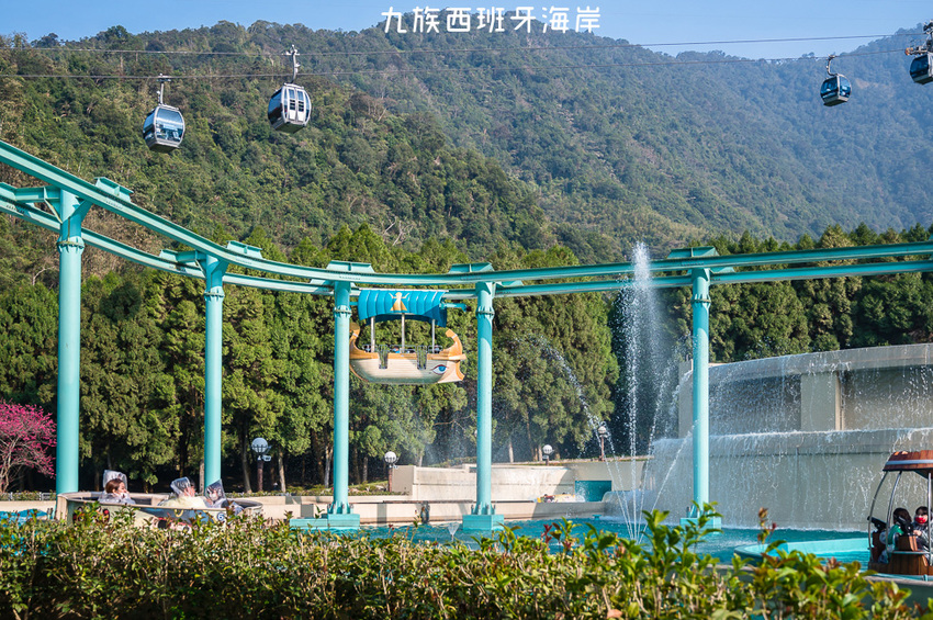 ｜南投景點｜西班牙海岸，九族文化村全新打造的水樂園，園區高地建築超好拍 - Hallo！Im 婷兒