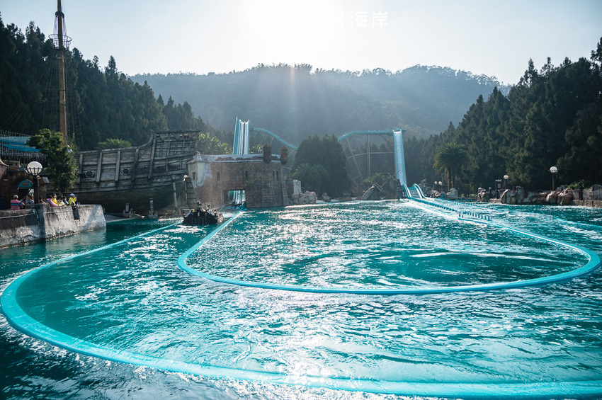 ｜南投景點｜西班牙海岸，九族文化村全新打造的水樂園，園區高地建築超好拍 - Hallo！Im 婷兒