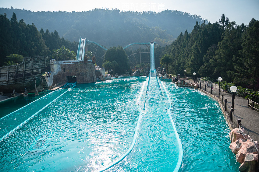 ｜南投景點｜西班牙海岸，九族文化村全新打造的水樂園，園區高地建築超好拍 - Hallo！Im 婷兒